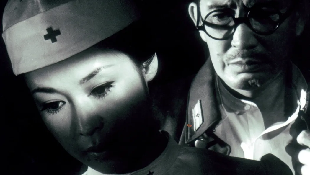 Image issue du film L'Ange rouge de Masumura Yasuzō